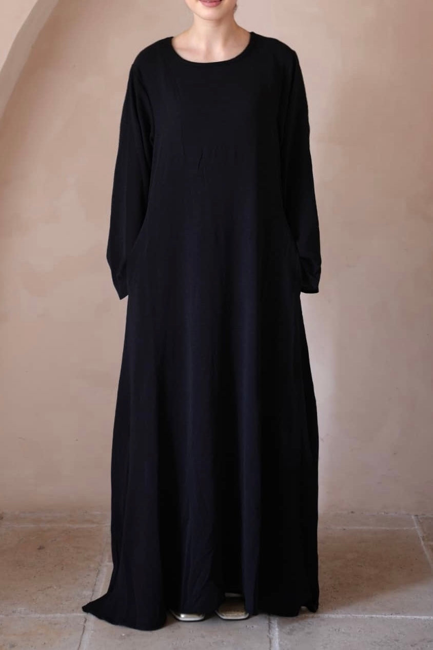 Amaya Inner Maxi dress 593 - Black
