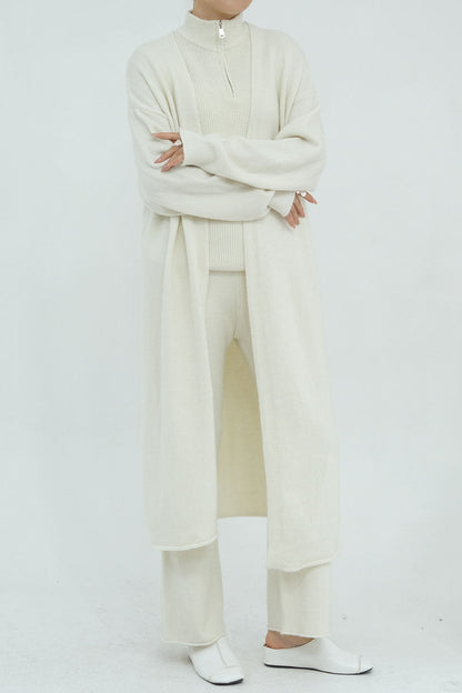 Calida Thick-Knit Modest Set 009 – White