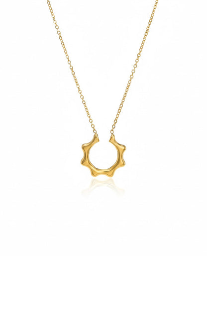 Sabr Radiant Circle Necklace